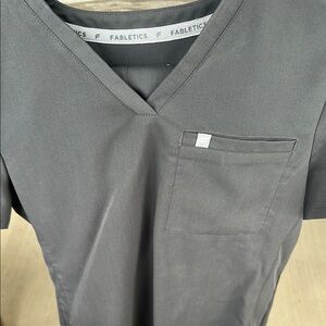 Fabletics Charcoal V-Neck Tee